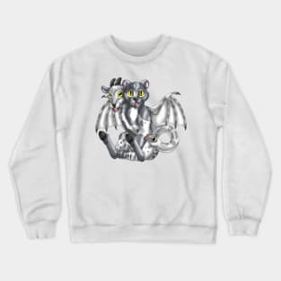 Chimera Cubs: Grey Bicolor Crewneck Sweatshirt